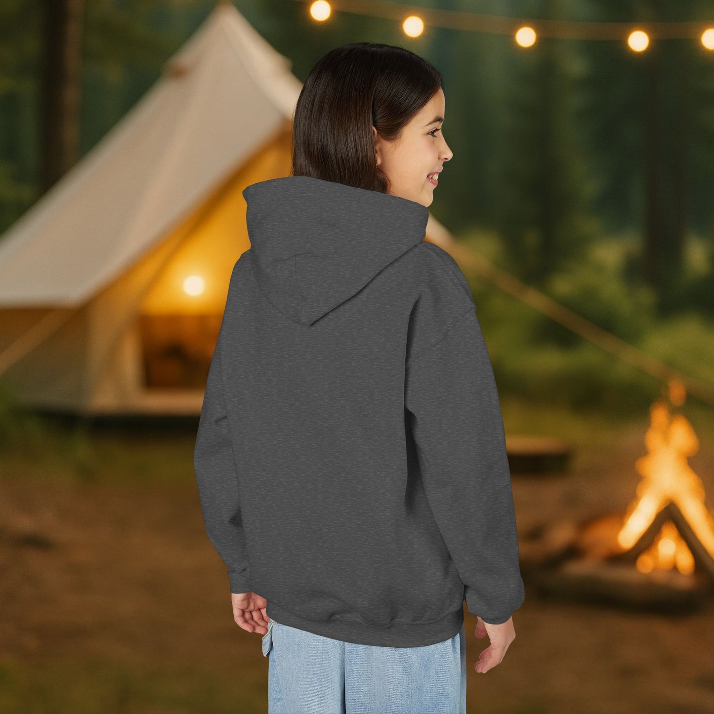 Chaos Fairy Youth Hoodie — Cute Mischief Fairy Kids Sweatshirt