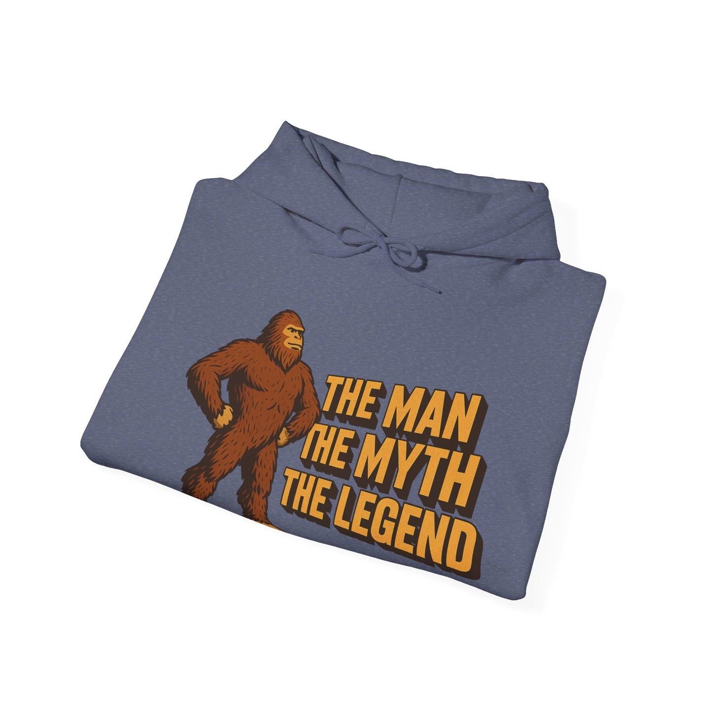 The Man, The Myth, The Legend Bigfoot Hoodie – Funny Sasquatch Pullover