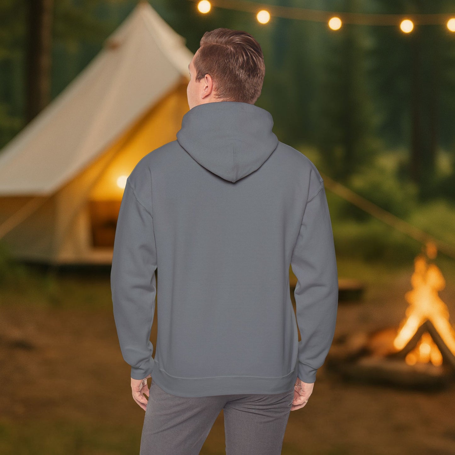 Campfire Legends Embroidered Hoodie – Cozy Midweight Fleece