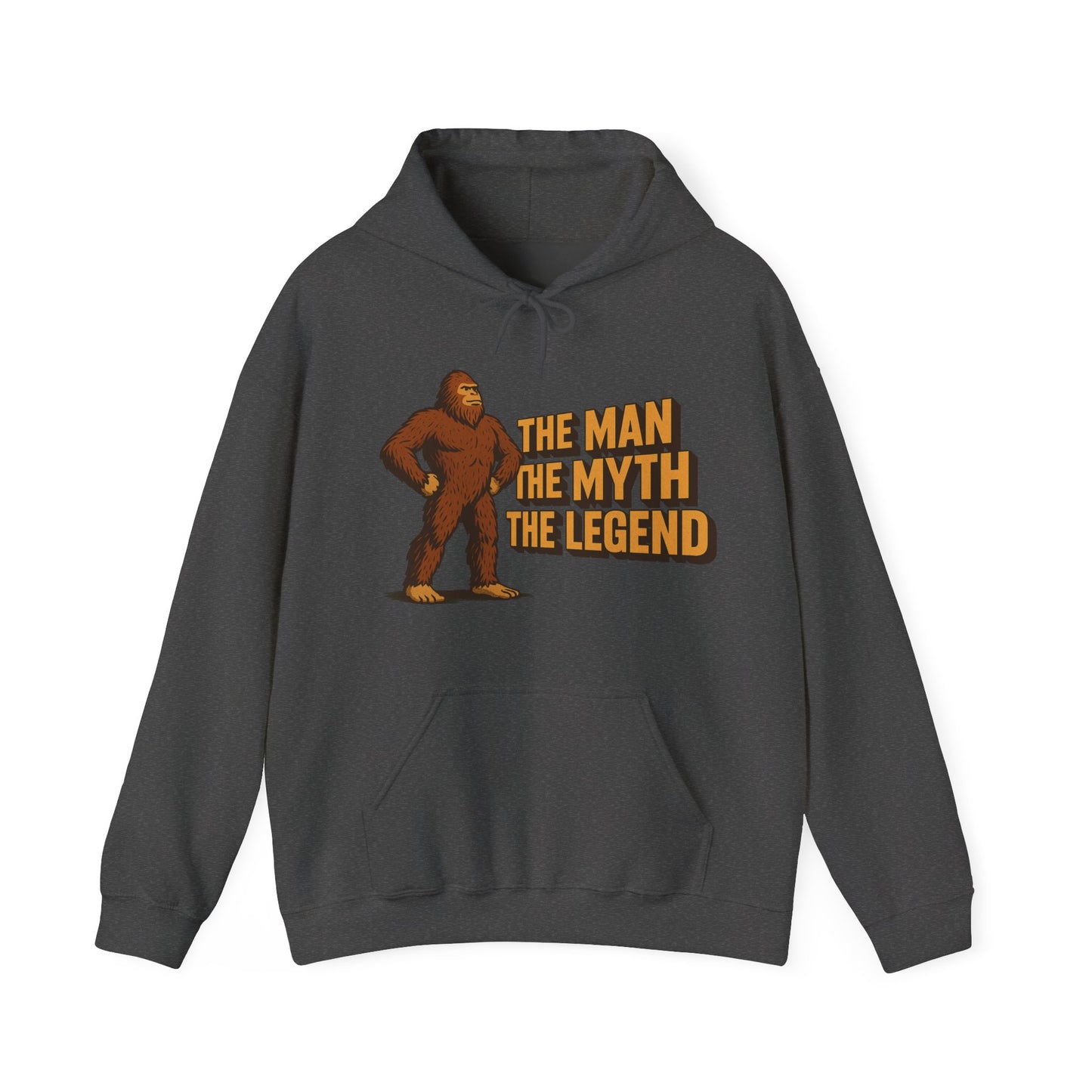 The Man, The Myth, The Legend Bigfoot Hoodie – Funny Sasquatch Pullover