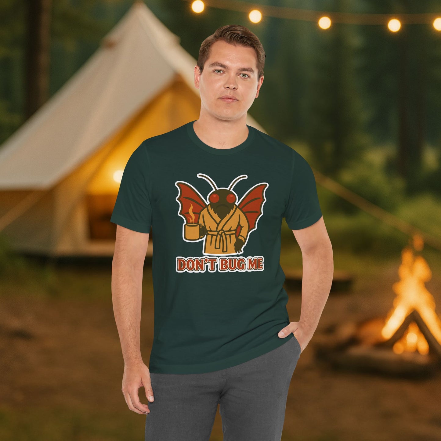 Don’t Bug Me Mothman T-Shirt — Funny Retro Moth Creature Tee