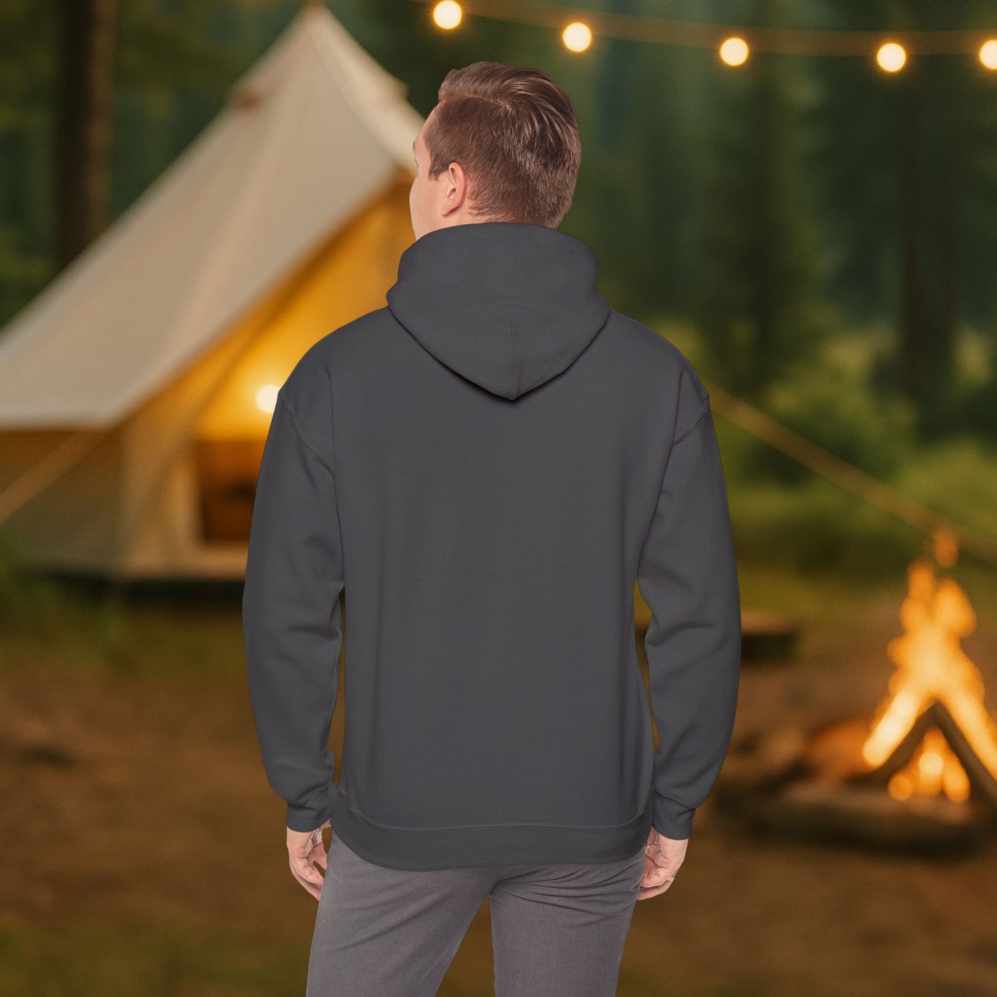 Campfire Legends Embroidered Hoodie – Cozy Midweight Fleece