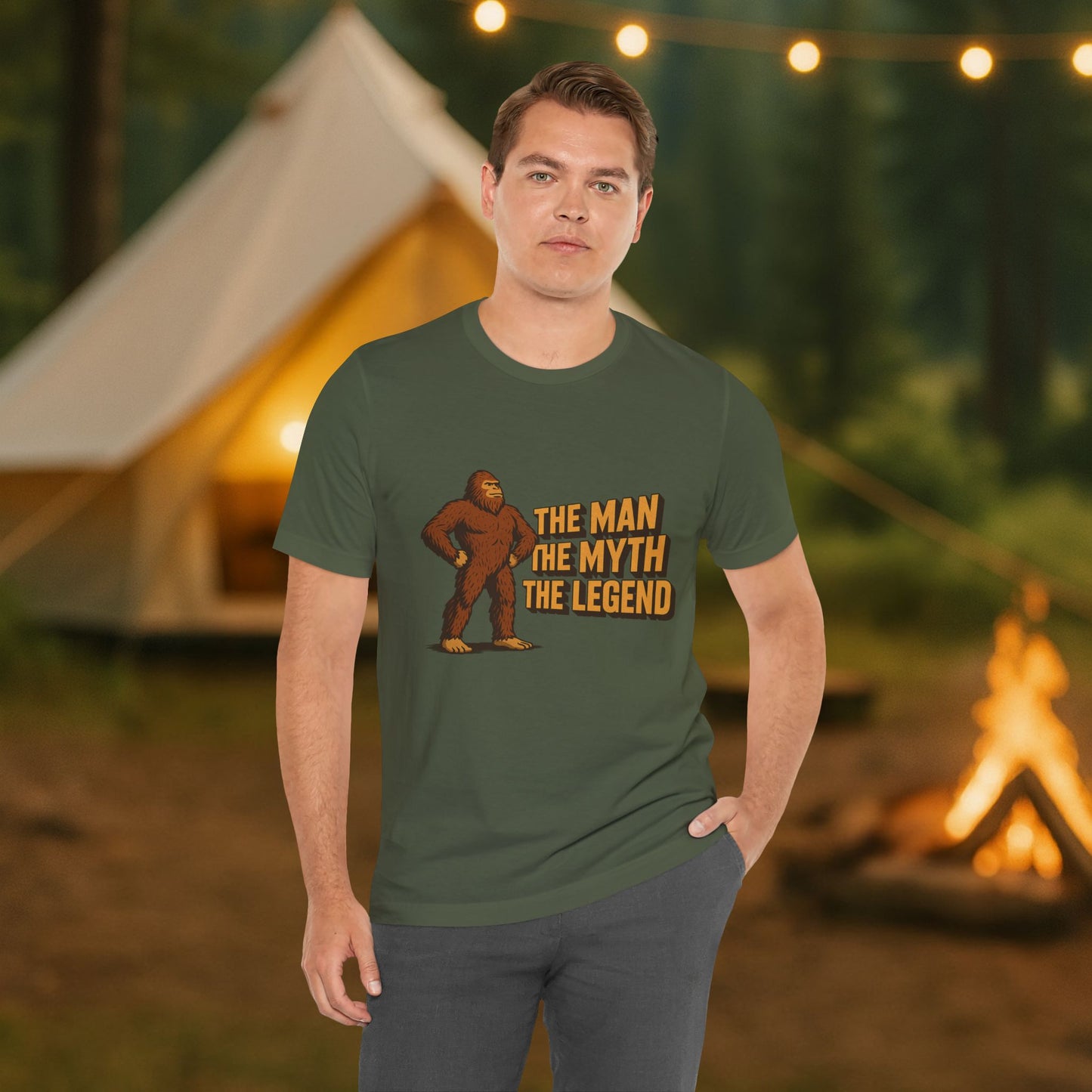 The Man The Myth The Legend Bigfoot T-Shirt