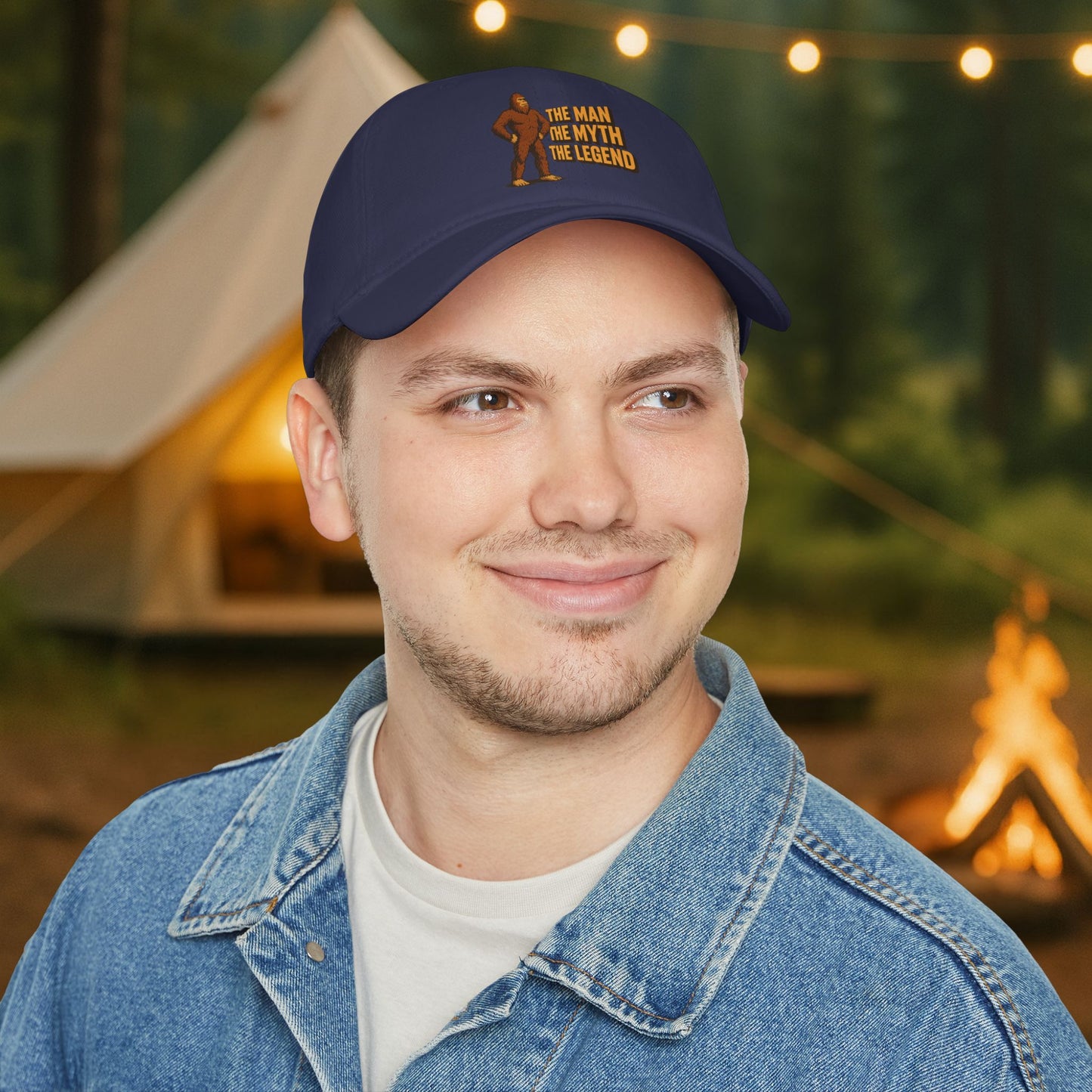 The Man The Myth The Legend - Bigfoot Graphic Hat