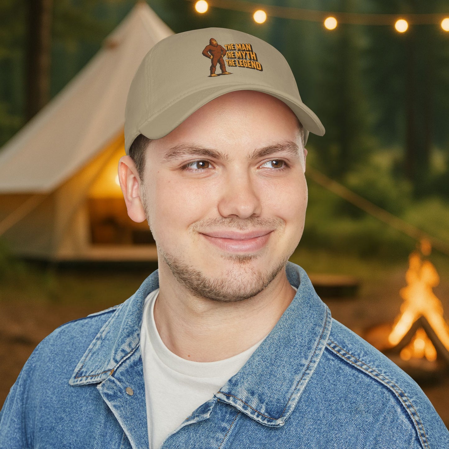 The Man The Myth The Legend - Bigfoot Graphic Hat