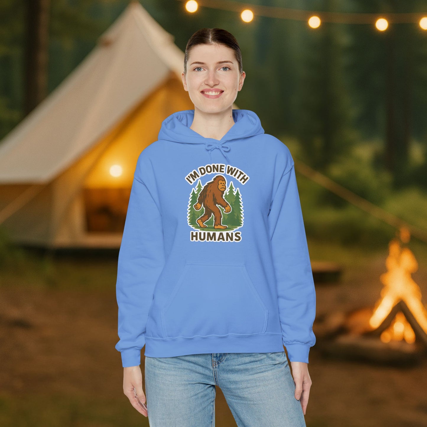 I'm Done With Humans – Cryptid Introvert Hoodie