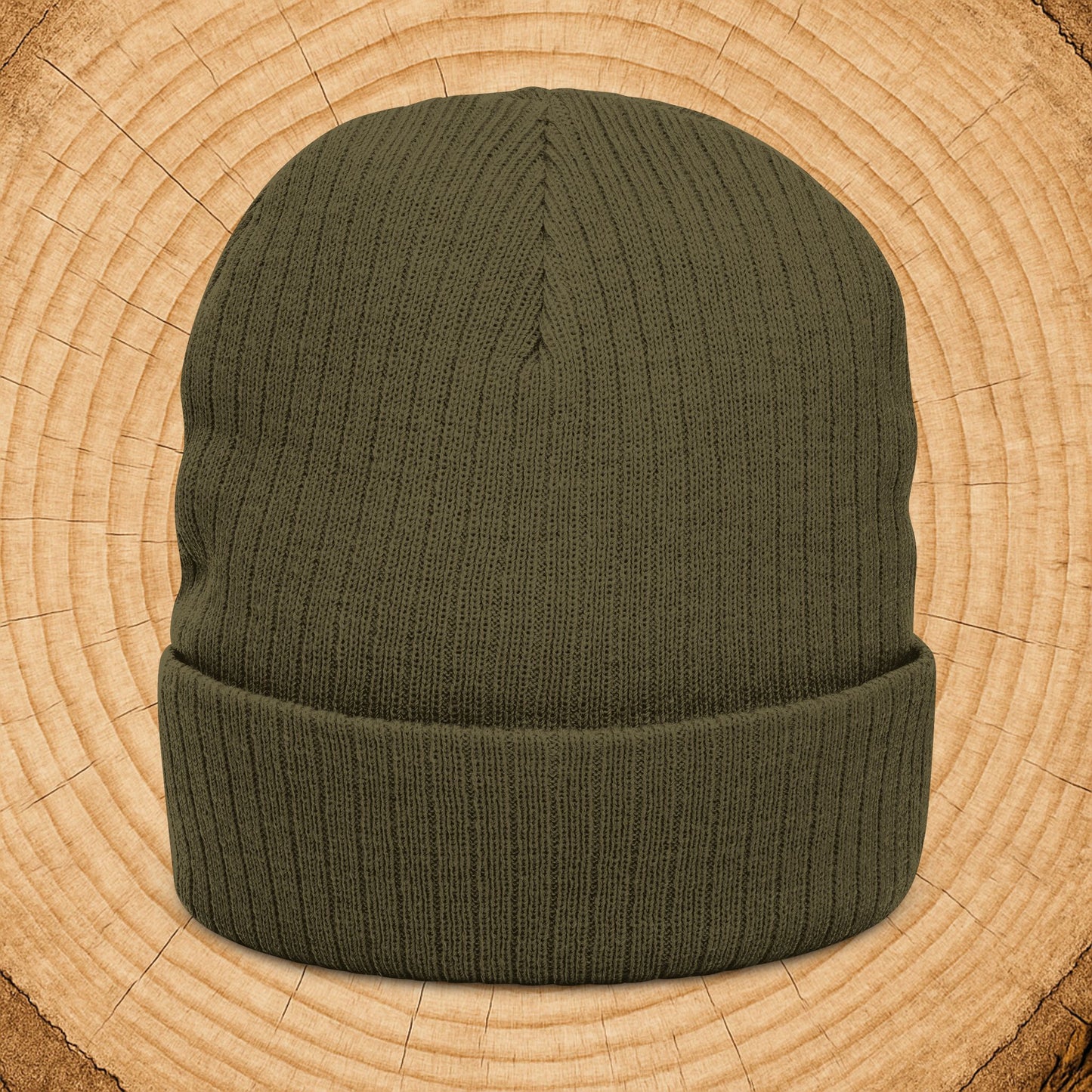 Campfire Legends Embroidered Beanie – Cozy Cryptid-Approved Winter Essential