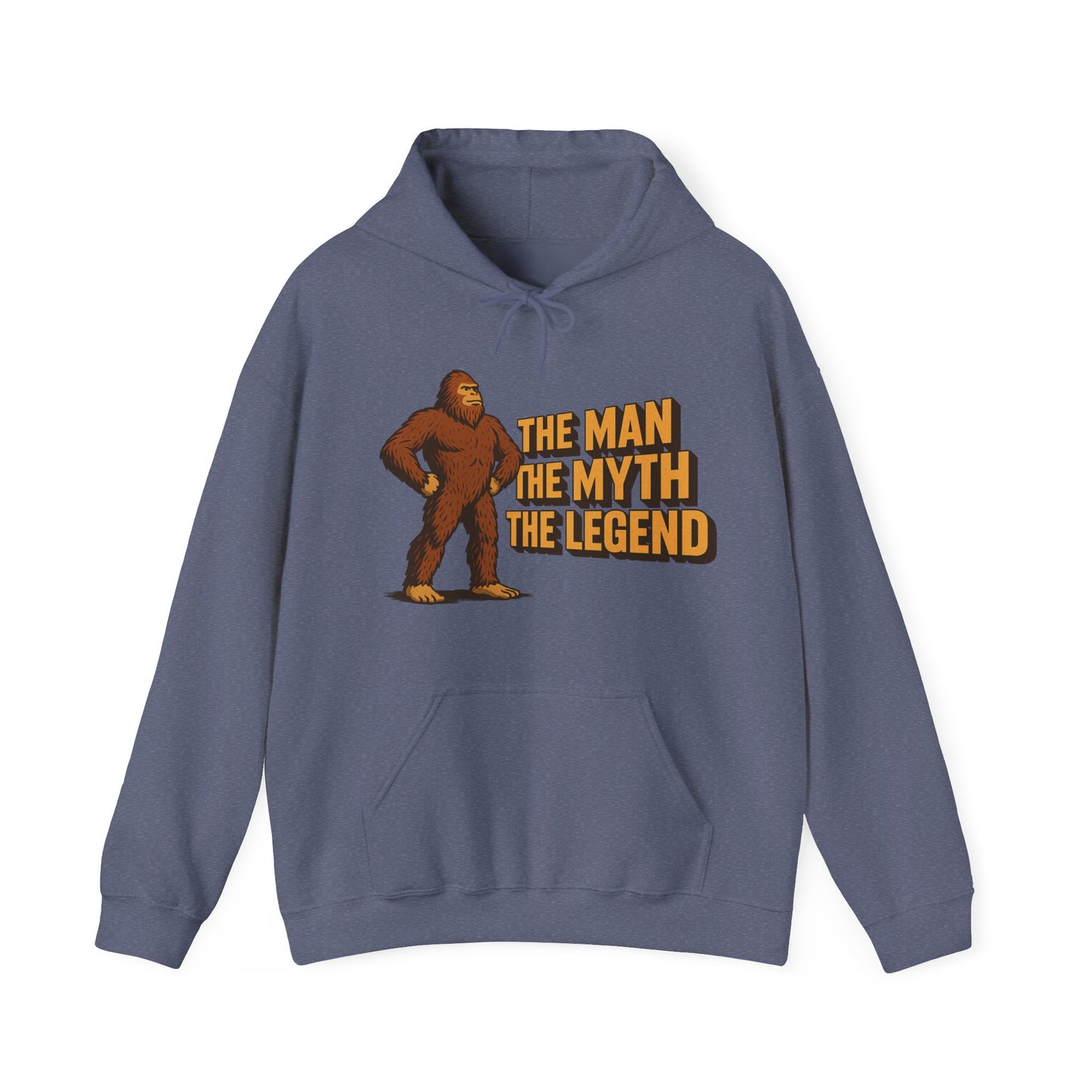 The Man, The Myth, The Legend Bigfoot Hoodie – Funny Sasquatch Pullover