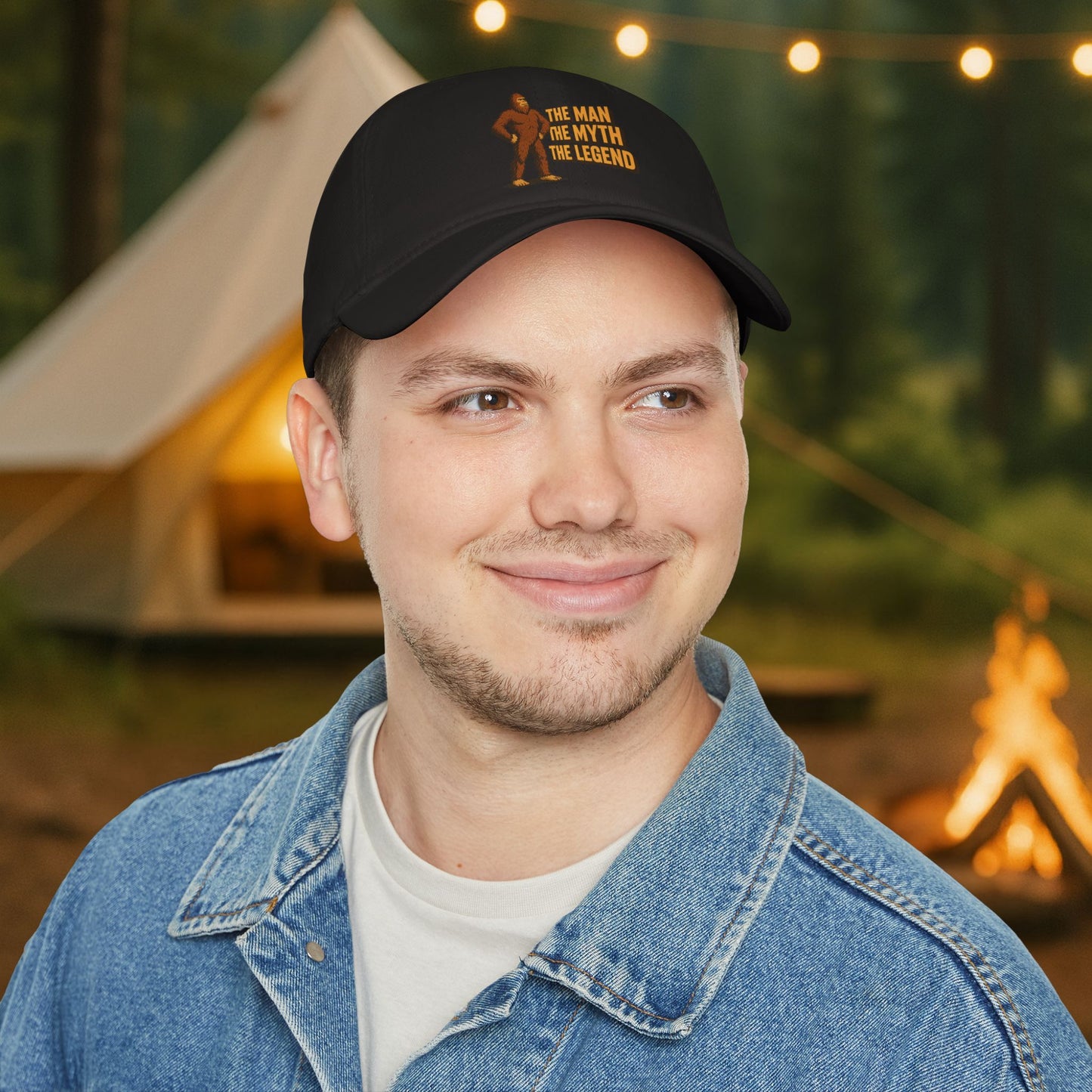 The Man The Myth The Legend - Bigfoot Graphic Hat
