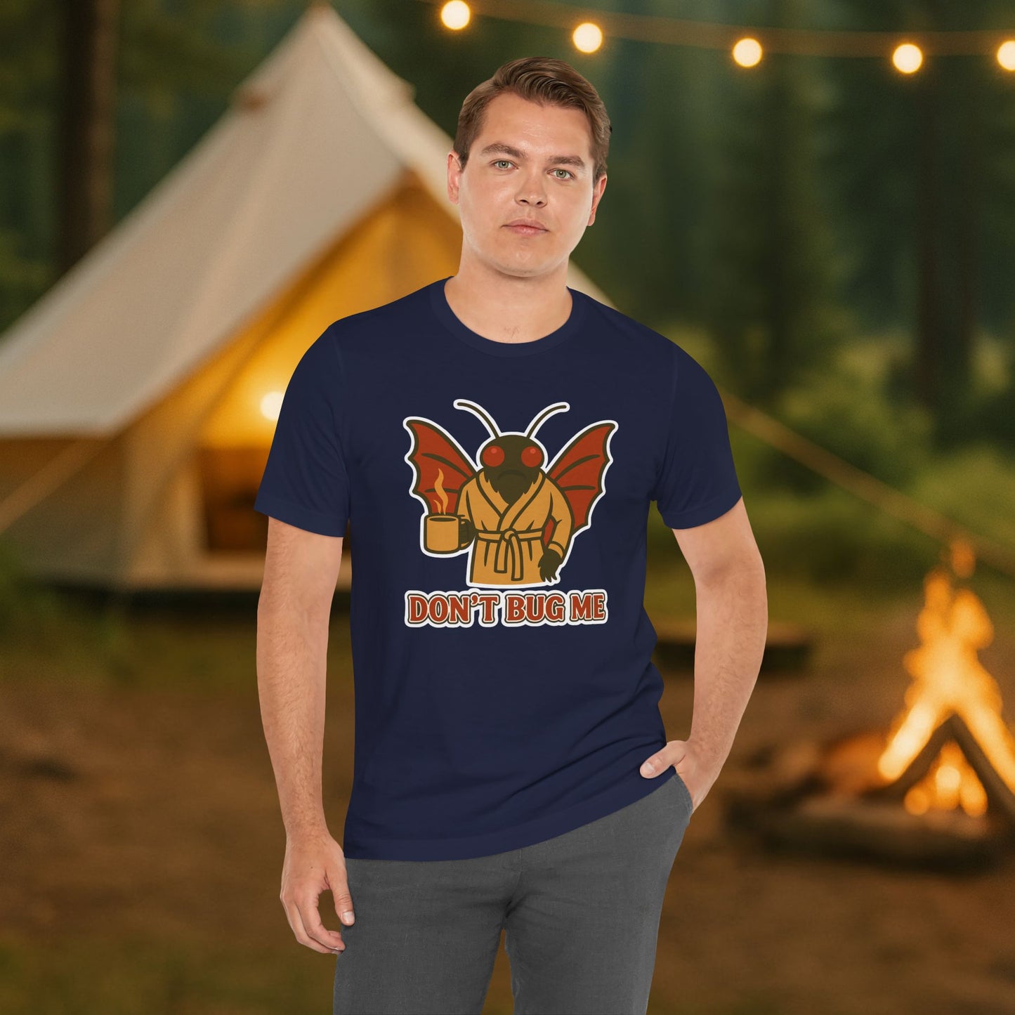 Don’t Bug Me Mothman T-Shirt — Funny Retro Moth Creature Tee