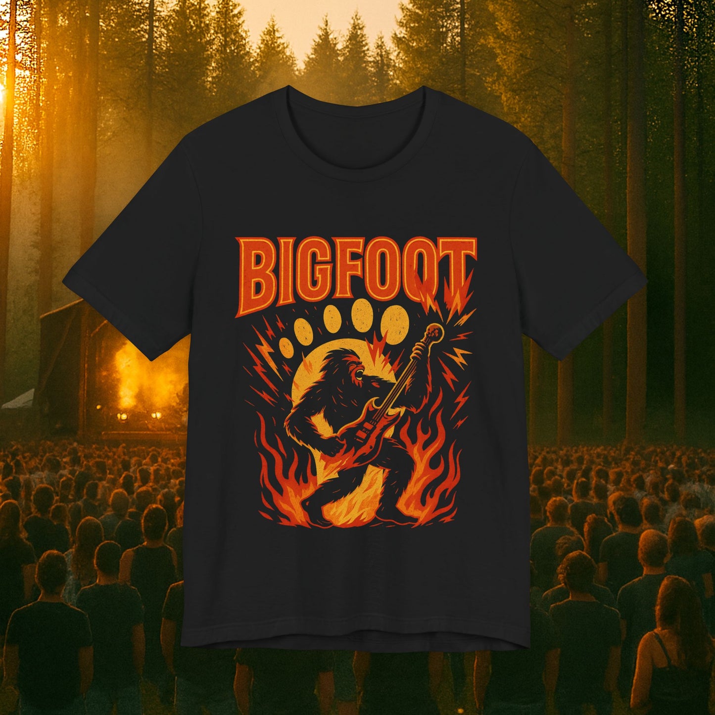 Bigfoot Legends Never Hide Tour 2026 Tee