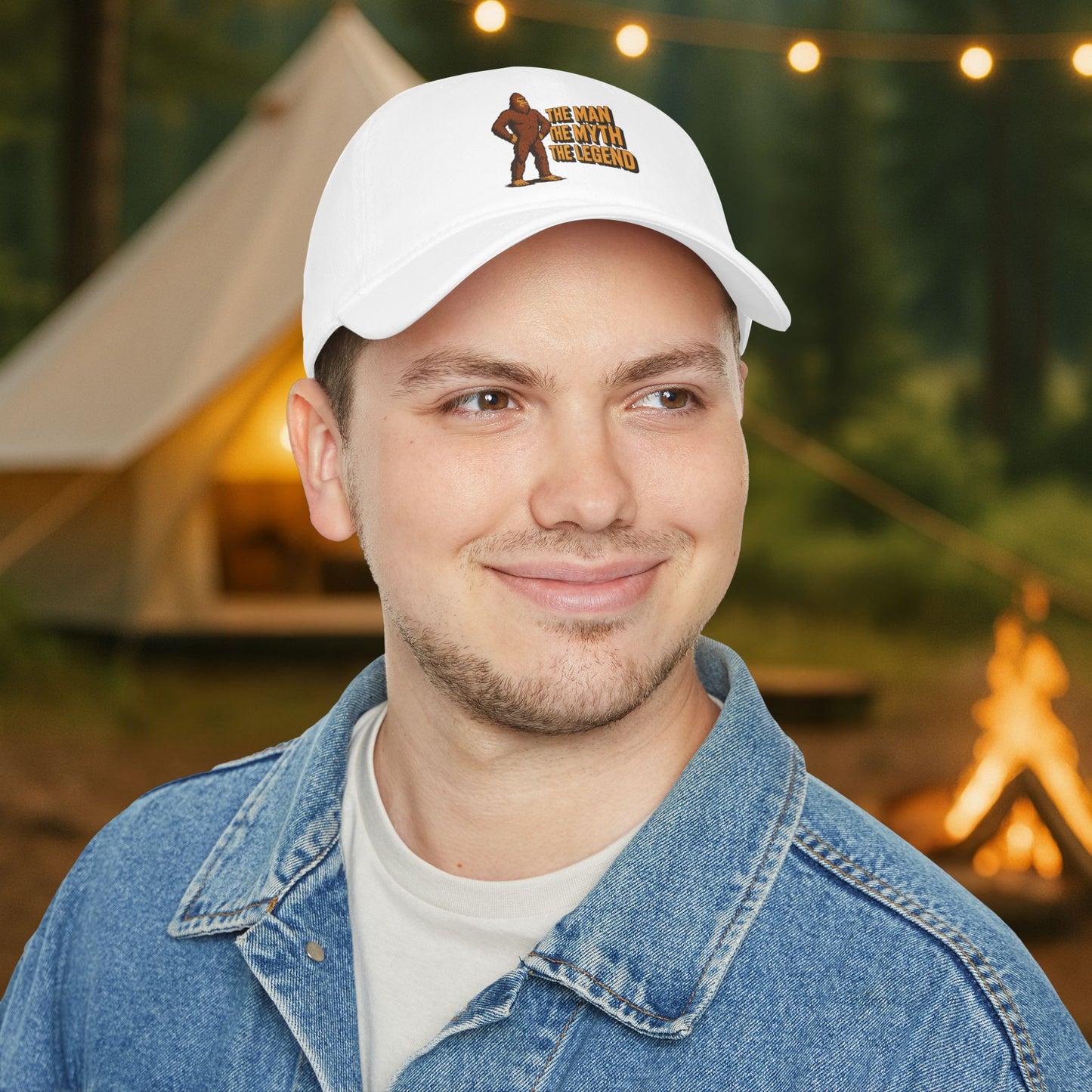 The Man The Myth The Legend - Bigfoot Graphic Hat
