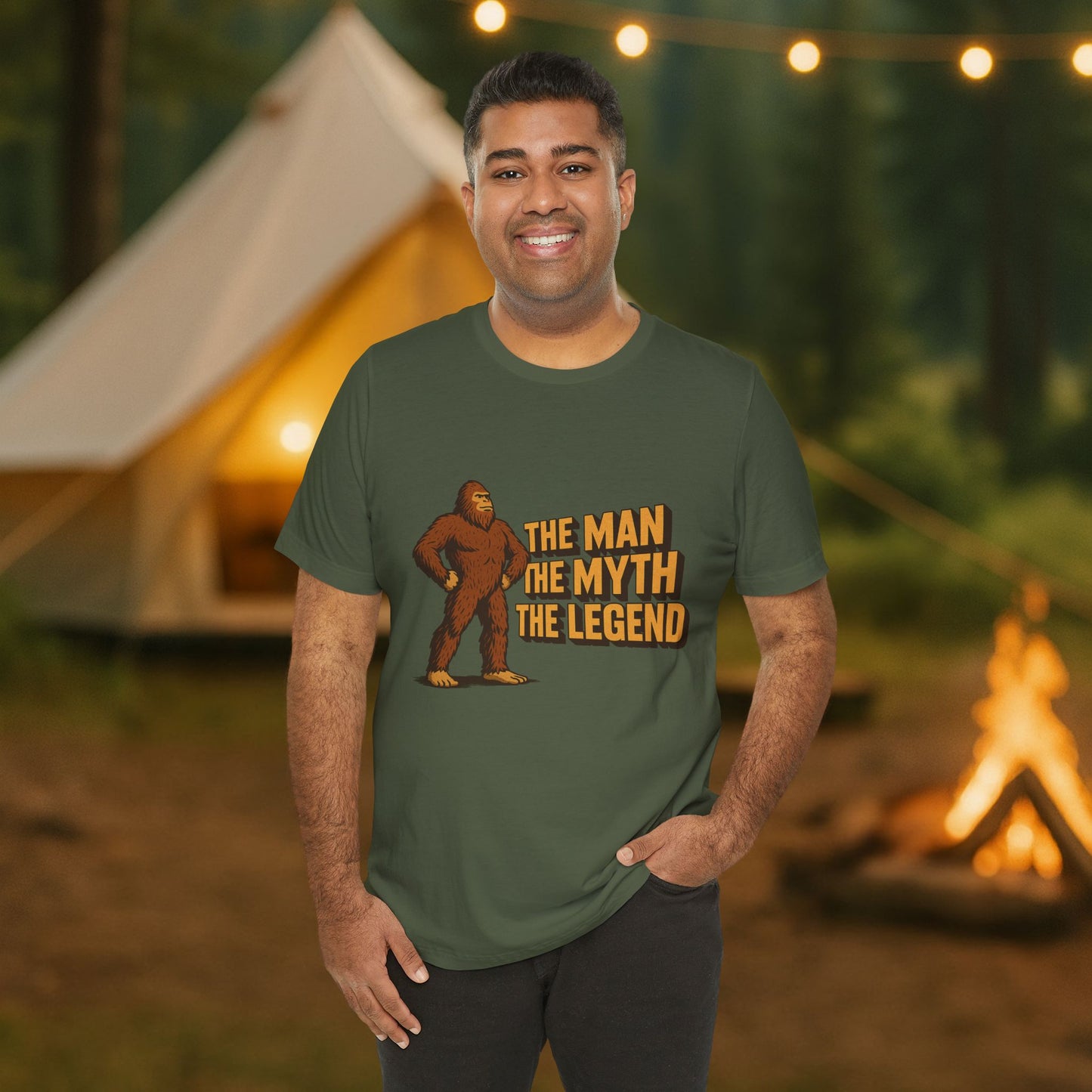 The Man The Myth The Legend Bigfoot T-Shirt