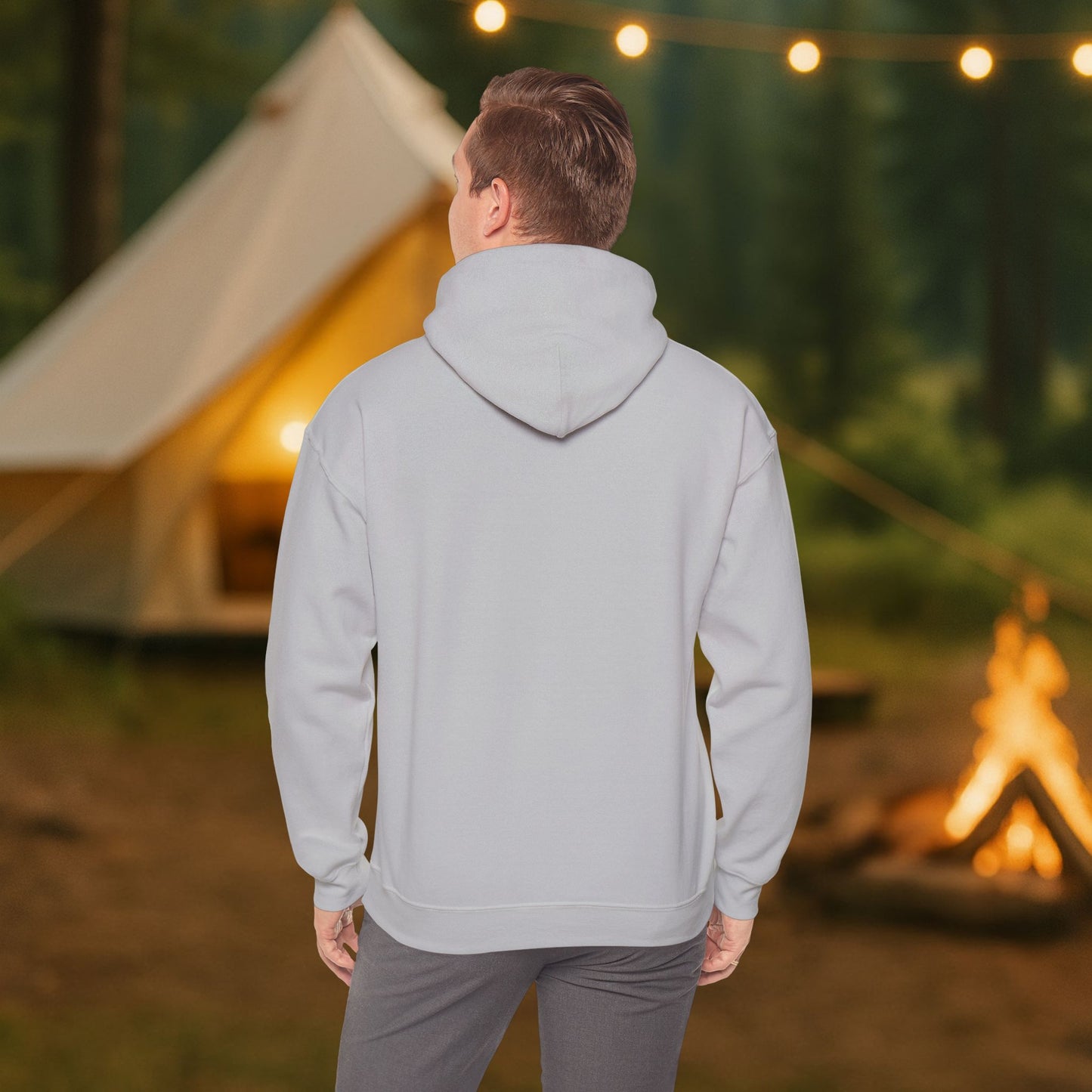 Campfire Legends Embroidered Hoodie – Cozy Midweight Fleece