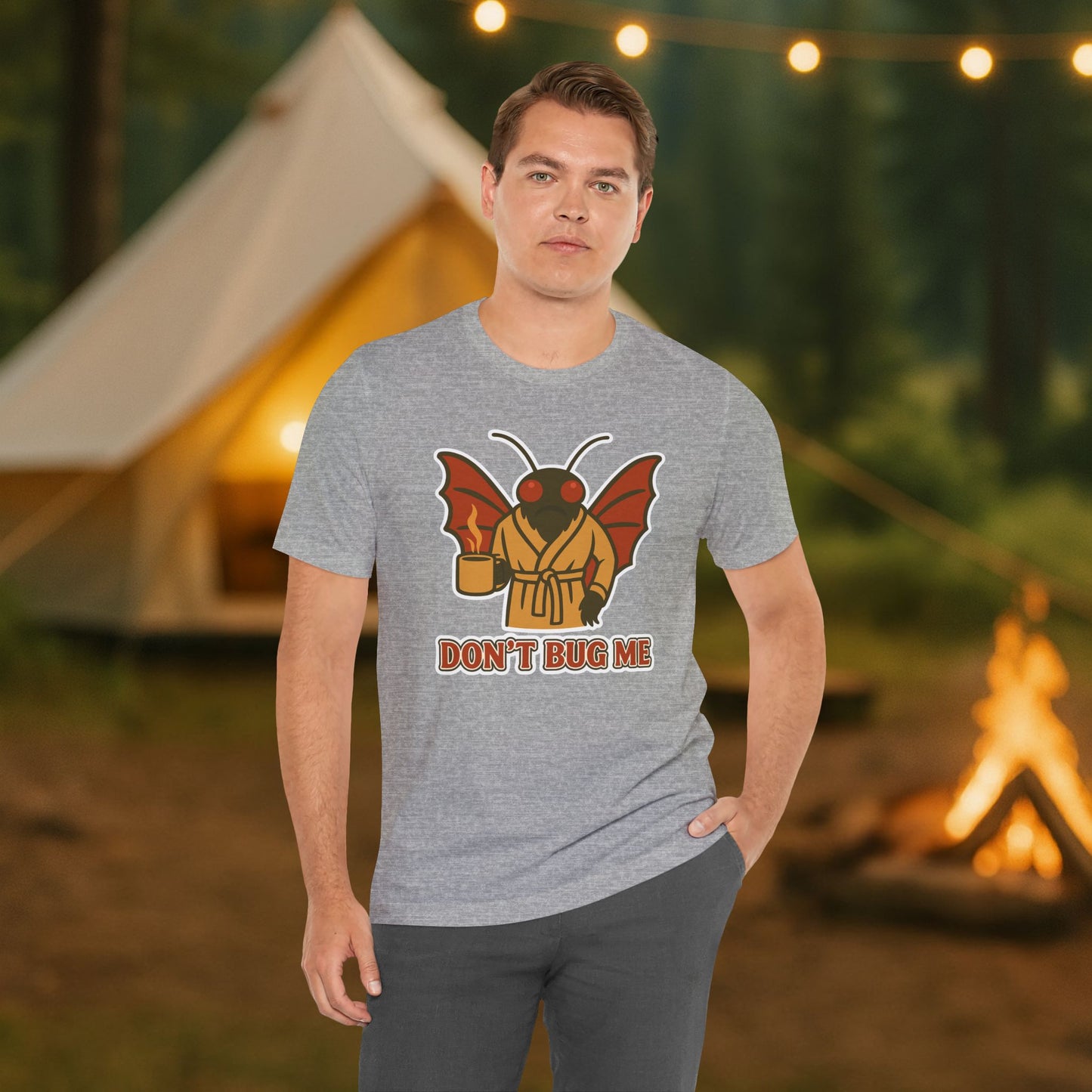 Don’t Bug Me Mothman T-Shirt — Funny Retro Moth Creature Tee