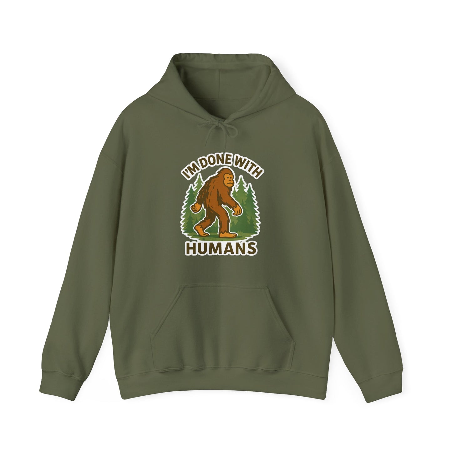 I'm Done With Humans – Cryptid Introvert Hoodie