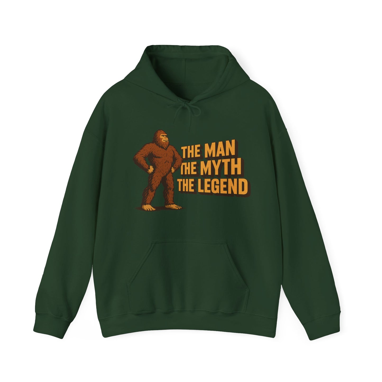 The Man, The Myth, The Legend Bigfoot Hoodie – Funny Sasquatch Pullover