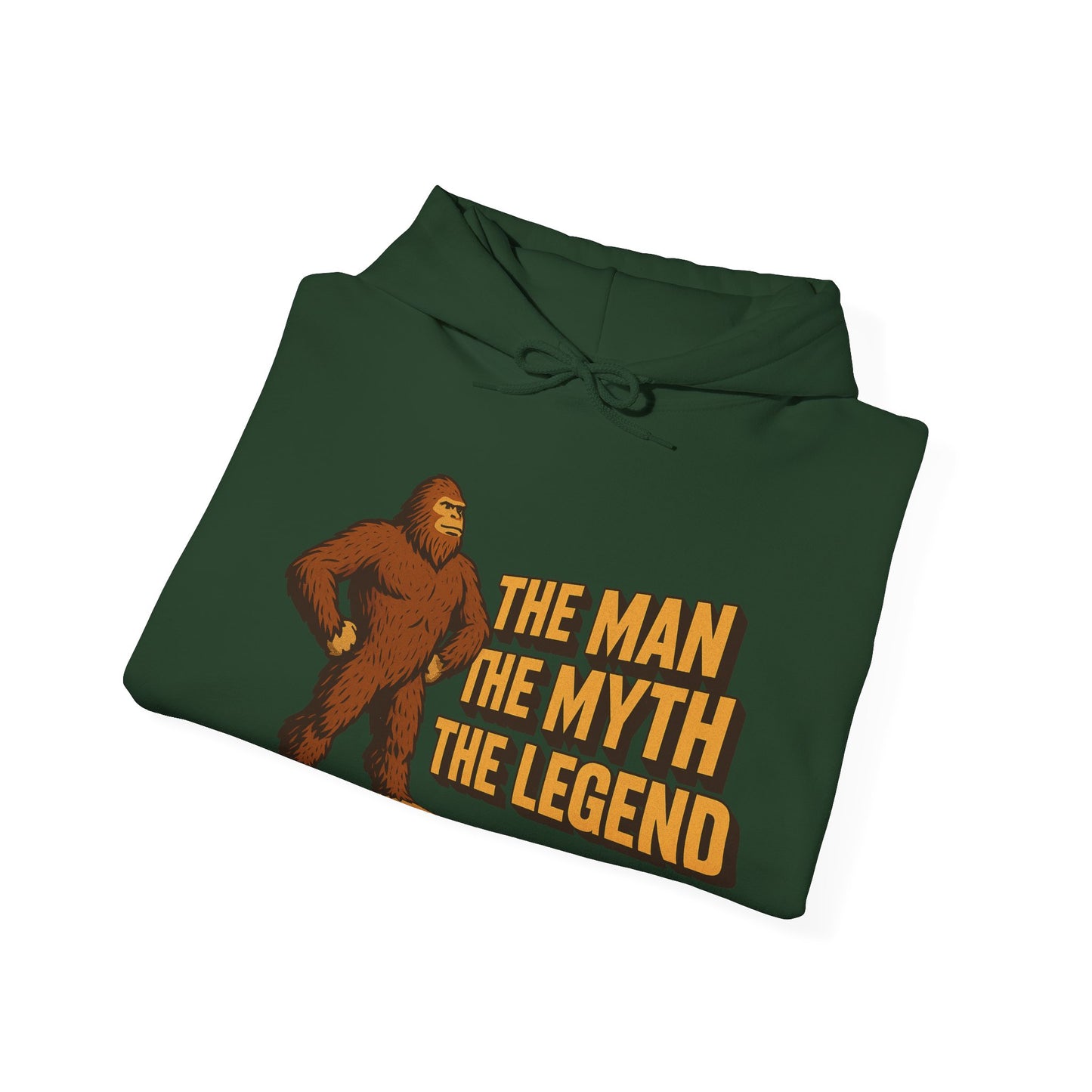 The Man, The Myth, The Legend Bigfoot Hoodie – Funny Sasquatch Pullover
