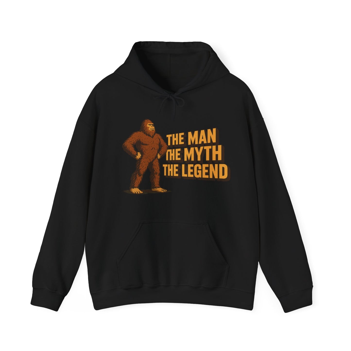 The Man, The Myth, The Legend Bigfoot Hoodie – Funny Sasquatch Pullover