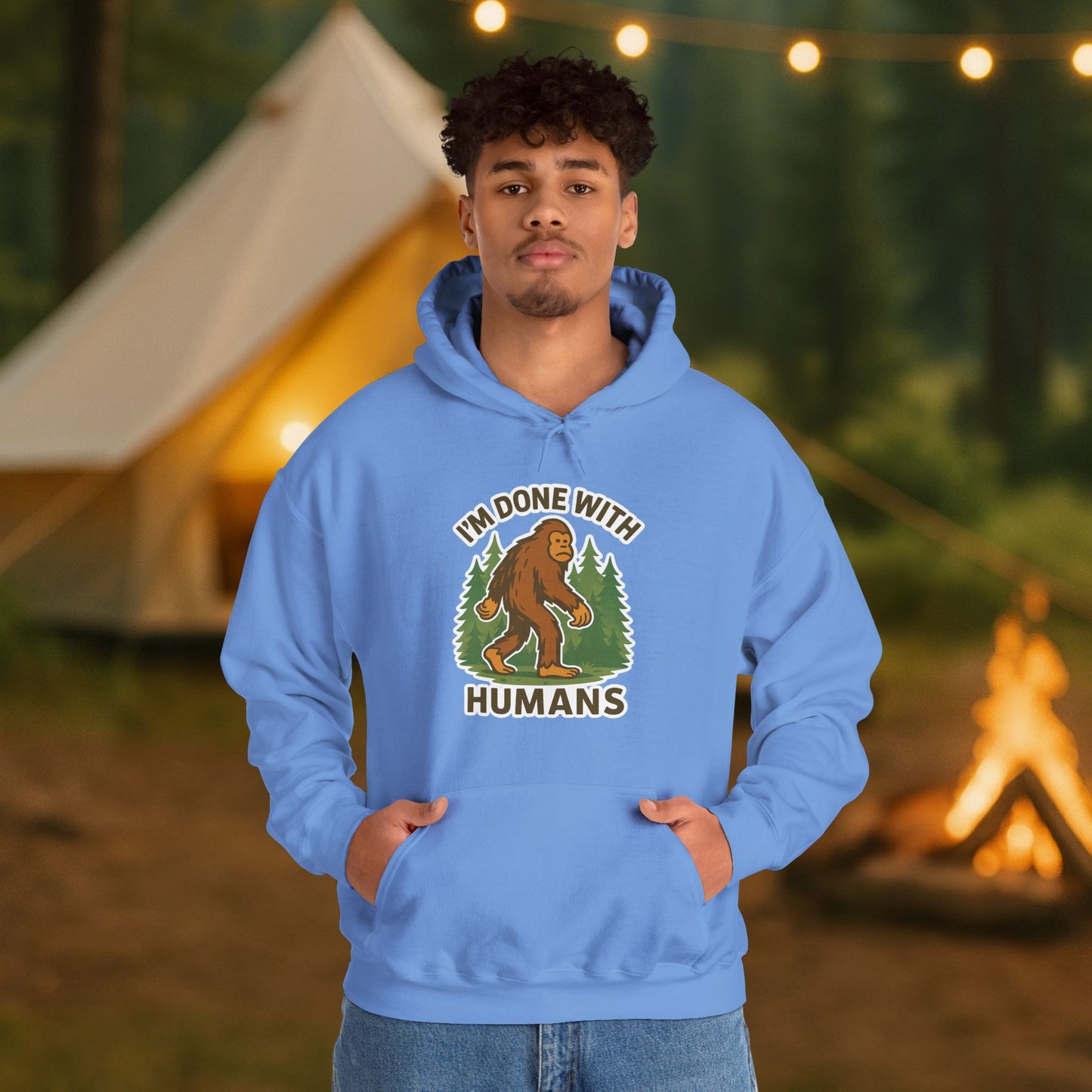 I'm Done With Humans – Cryptid Introvert Hoodie