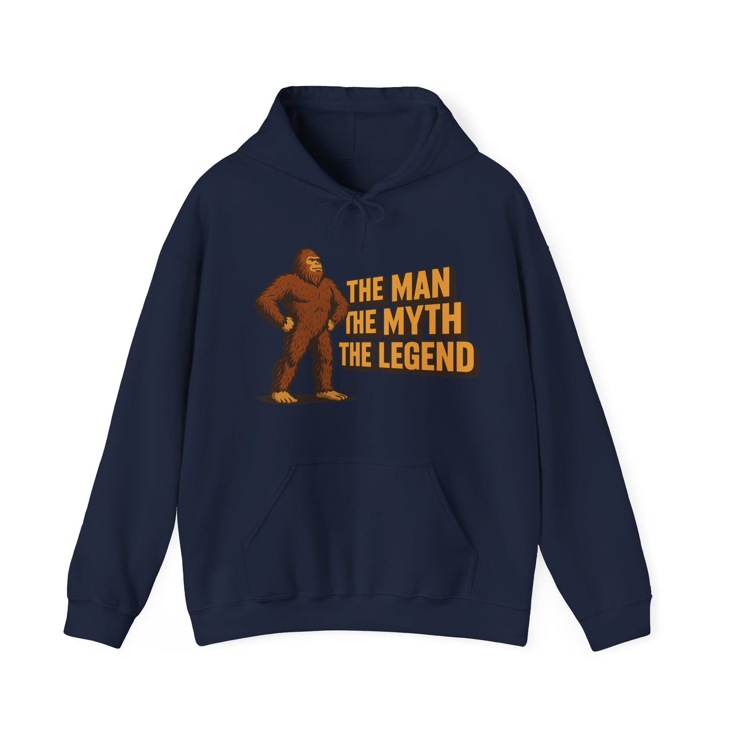 The Man, The Myth, The Legend Bigfoot Hoodie – Funny Sasquatch Pullover