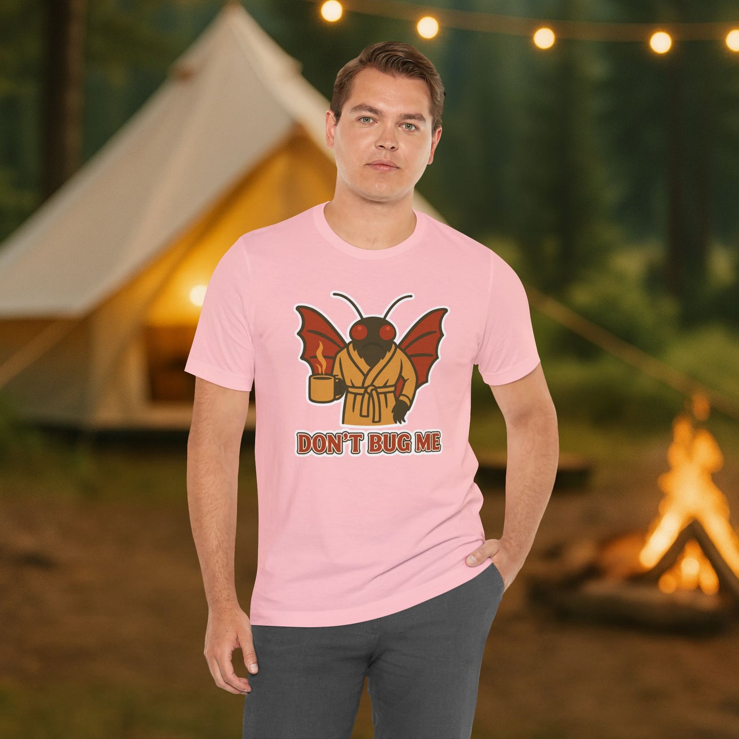 Don’t Bug Me Mothman T-Shirt — Funny Retro Moth Creature Tee