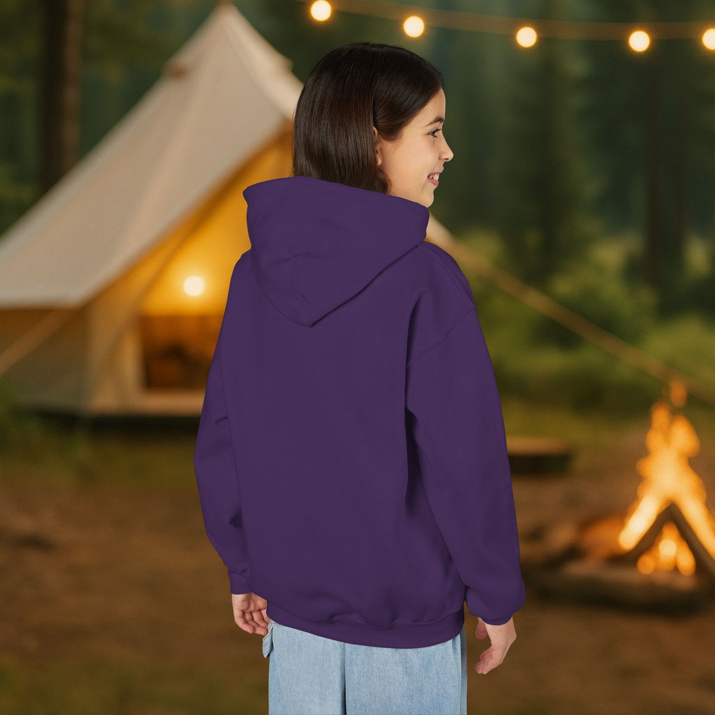 Chaos Fairy Youth Hoodie — Cute Mischief Fairy Kids Sweatshirt