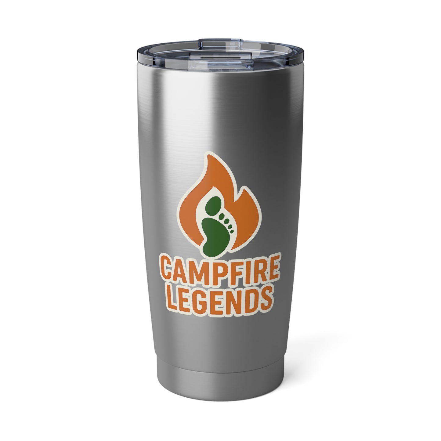 Campfire Legends 20oz Tumbler — Insulated Travel Mug for Camping & Hiking