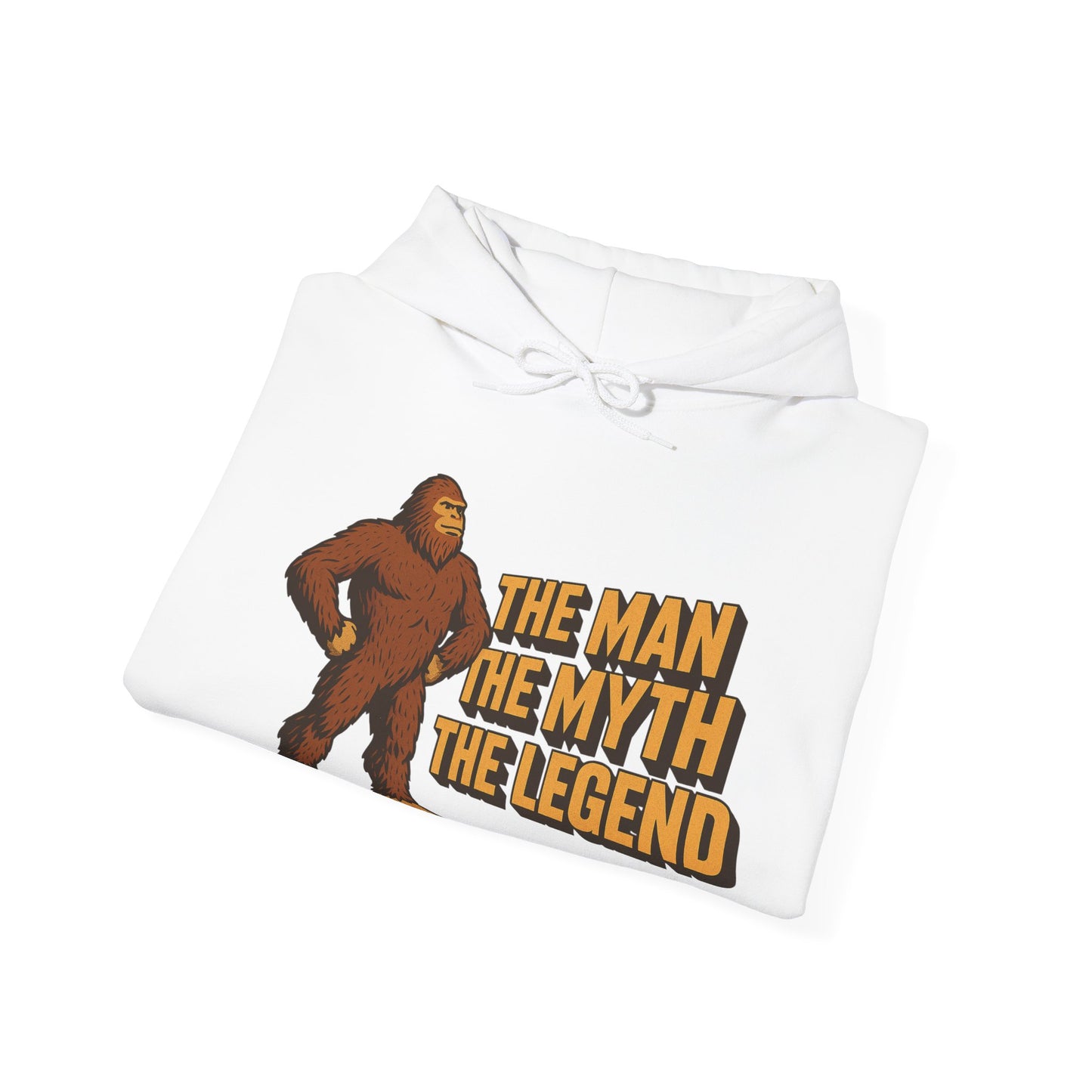 The Man, The Myth, The Legend Bigfoot Hoodie – Funny Sasquatch Pullover