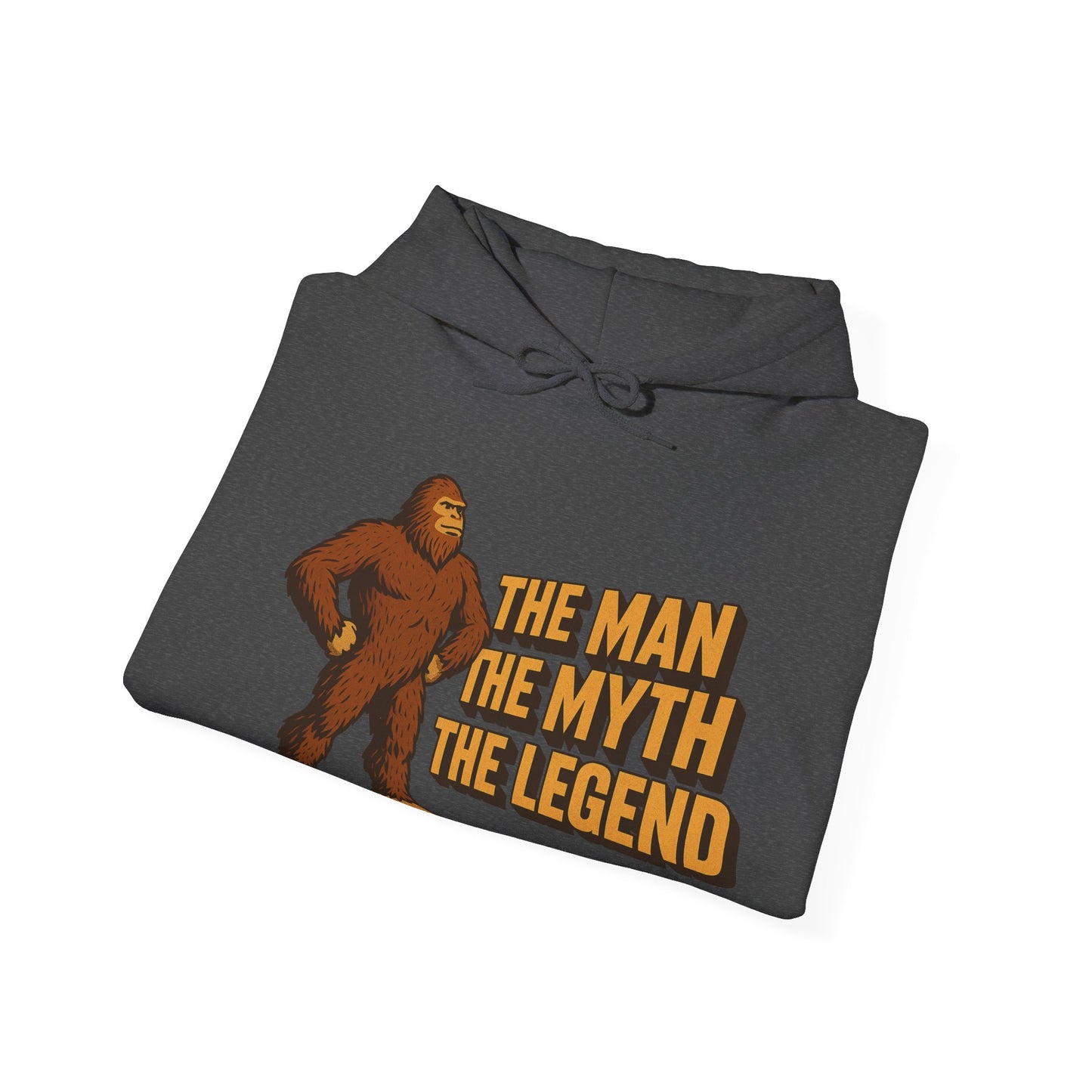 The Man, The Myth, The Legend Bigfoot Hoodie – Funny Sasquatch Pullover