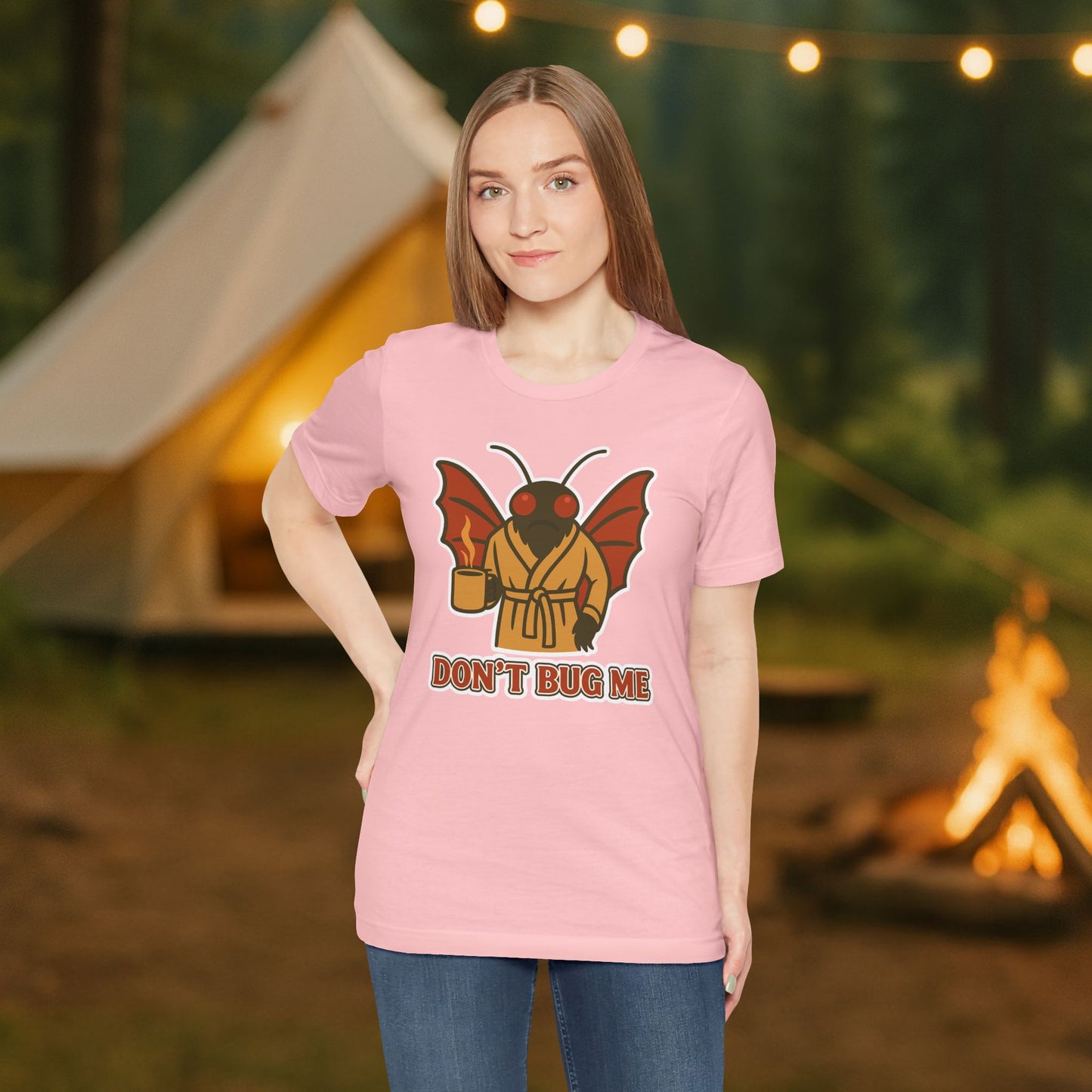 Don’t Bug Me Mothman T-Shirt — Funny Retro Moth Creature Tee